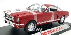 Shelby Collectibles 1/18 Scale 25321S 1966 Shelby GT 350 Red/White