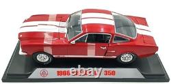 Shelby Collectibles 1/18 Scale 25321S 1966 Shelby GT 350 Red/White