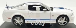 Shelby Collectibles 1/18 Scale 25321S 2011 Ford Shelby GT350 White/Blue Shelby Collectibles 1/18 Scale 25321S 2011 Ford Shelby GT350 White/Blue