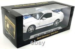 Shelby Collectibles 1/18 Scale 25321S 2011 Ford Shelby GT350 White/Blue