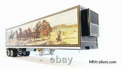 Snowman Smokey and Bandit trailer 118 scale for Peterbilt 359 Road Kings