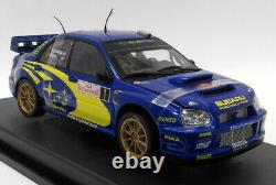 Solido 1/18 Scale 04352 Subaru Impreza WRC 2004 Monte Carlo Rally + Sun Hat