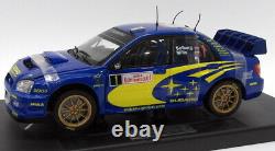 Solido 1/18 Scale 04352 Subaru Impreza WRC 2004 Monte Carlo Rally + Sun Hat