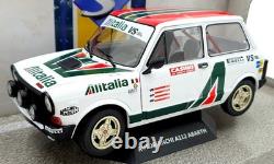 Solido 1/18 Scale Diecast S1803803 Autobianchi A112 Abarth Alitalia 1980