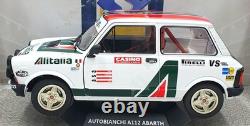 Solido 1/18 Scale Diecast S1803803 Autobianchi A112 Abarth Alitalia 1980