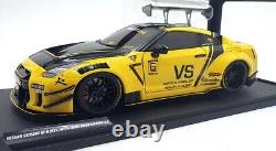 Solido 1/18 Scale Diecast S1805809 Nissan GTR 35 LB Walk Type 2 Yellow