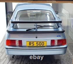 Solido 1/18 Scale Diecast S1806106 Ford Sierra RS500 1987 Blue Glacier