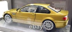 Solido 1/18 Scale Diecast S1806501 BMW E46 M3 Phonix GELB Gold 2000