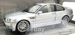 Solido 1/18 Scale Diecast S1806503 BMW E46 CSL 2003 Silver/Grey