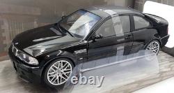 Solido 1/18 Scale Diecast S1806506 BMW E46 CSL 2003 Black