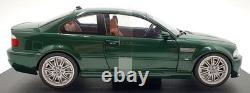 Solido 1/18 Scale Diecast S1806507 2000 BMW E46 M3 Oxford Green