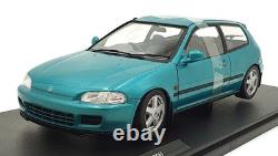Solido 1/18 Scale Diecast S1810405 1991 Honda Civic (EG6) Aztec Met. Green