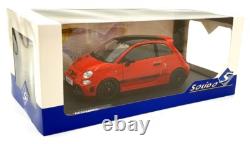 Solido 1/18 Scale S1811305 2002 Fiat F595 Abarth -Rosso Maranello