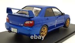 Solido 1/18 Scale S1812301 2003 Subaru Impreza WRX STI Sonic Blue