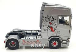 Solido 1/24 Scale Diecast S2400305- 2023 Scania S580 Highline Custom Silver