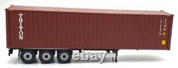 Solido 1/24 Scale S2400501 2021 Remorque Porte Container Red
