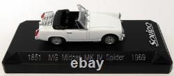 Solido 1/43 Scale Diecast 1851 MG Midget MkIV White