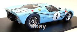 Spark 1/18 Scale Model Car 18S470 1967 Ford GT40 Mk 2B #1 Winner 12H Rheims