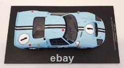 Spark 1/18 Scale Model Car 18S470 1967 Ford GT40 Mk 2B #1 Winner 12H Rheims