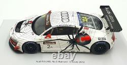 Spark 1/18 Scale Resin 18AS004 Audi R8 LMS #2 Bathurst 12H 2012