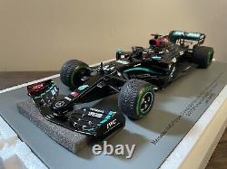 Spark Lewis Hamilton Mercedes Amg F1 W11 1/18 Scale Champion Turkish Gp 2020