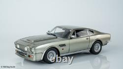 Stirling Scale 118 Aston Martin V8 Vantage 1986 (X-Pack) Birch Silver Meta
