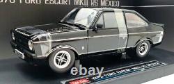 Sun Star 1/18 Scale 4634R 1976 Ford Escort MKII RS Mexico Black