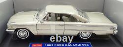 Sun Star 1/18 Scale Diecast 1461 1963 Ford Galaxie 500 Silver