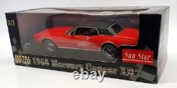 Sun Star 1/18 Scale Diecast 1560 1968 Mercury Cougar XR7 Red