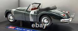Sun Star 1/18 Scale Diecast 2802 Jaguar XK 140 Drophead Coupe Green
