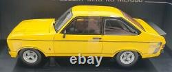 Sun Star 1/18 Scale Diecast 4632R 1976 Ford Escort MKII RS Mexico Signal Yellow