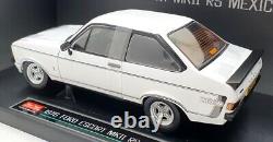 Sun Star 1/18 Scale Diecast 4633R 1976 Ford Escort MKII RS Mexico Diamond White