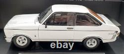 Sun Star 1/18 Scale Diecast 4633R 1976 Ford Escort MKII RS Mexico Diamond White