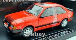 Sun Star 1/18 Scale Diecast 4996R Ford Escort RS1600i RHD 1984 Sunburst Red