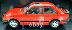 Sun Star 1/18 Scale Diecast 4996R Ford Escort RS1600i RHD 1984 Sunburst Red