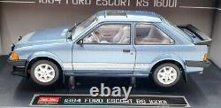 Sun Star 1/18 Scale Diecast 4999 1984 Ford Escort RS 1660i Caspian Blue