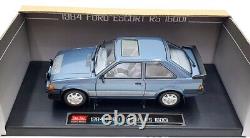 Sun Star 1/18 Scale Diecast 4999 1984 Ford Escort RS 1660i Caspian Blue