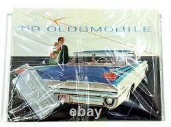 Sun Star 1/18 Scale Diecast 5247 1959 Oldsmobile 98 Hard Top Silver