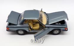 Sun Star 1/18 Scale Model Car 4666 Mercedes Benz 350 SL Blue Grey