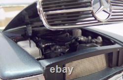 Sun Star 1/18 Scale Model Car 4666 Mercedes Benz 350 SL Blue Grey
