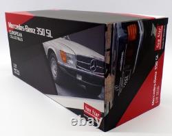 Sun Star 1/18 Scale Model Car 4666 Mercedes Benz 350 SL Blue Grey