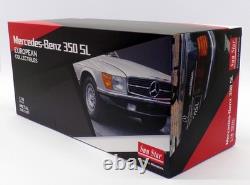 Sun Star 1/18 Scale Model Car 4667 Mercedes Benz 350 SL Ivory