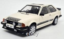 SunStar Ford Escort RS1600i 1984 Diamond White 1/18 Scale Diecast H4997R