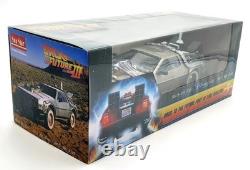Sunstar 1/18 Scale 2712 Back To The Future Part 3 Time Machine Delorean