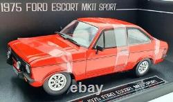 Sunstar 1/18 Scale Diecast 4618 Ford Escort RS1600 MKII Sport Red