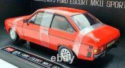 Sunstar 1/18 Scale Diecast 4618 Ford Escort RS1600 MKII Sport Red