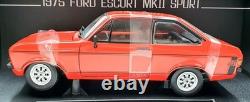 Sunstar 1/18 Scale Diecast 4618 Ford Escort RS1600 MKII Sport Red