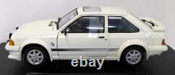 Sunstar 1/18 Scale Diecast 4961R 1984 Ford Escort MK3 RS Turbo White