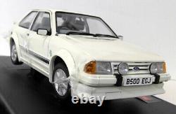 Sunstar 1/18 Scale Diecast 4961R 1984 Ford Escort MK3 RS Turbo White