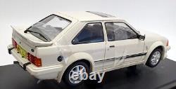 Sunstar 1/18 Scale Diecast 4963R 1984 Ford Escort MK3 RS Turbo White